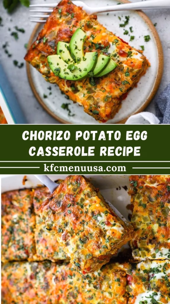 Chorizo Potato Egg Casserole Recipe