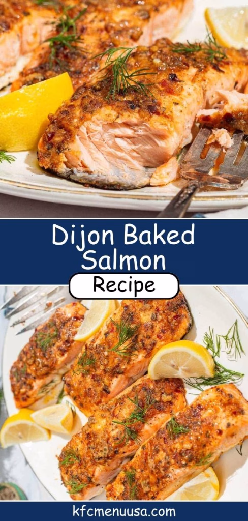 Dijon Baked Salmon Recipe