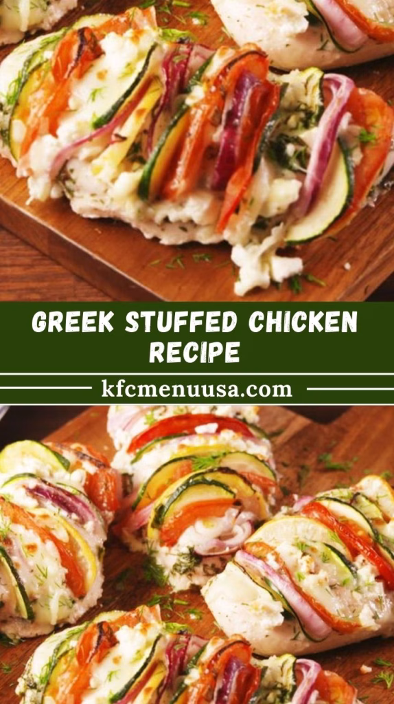 Greek Stuffed Chicken Recipe