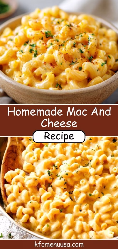 Homemade Mac And Cheese Recipe