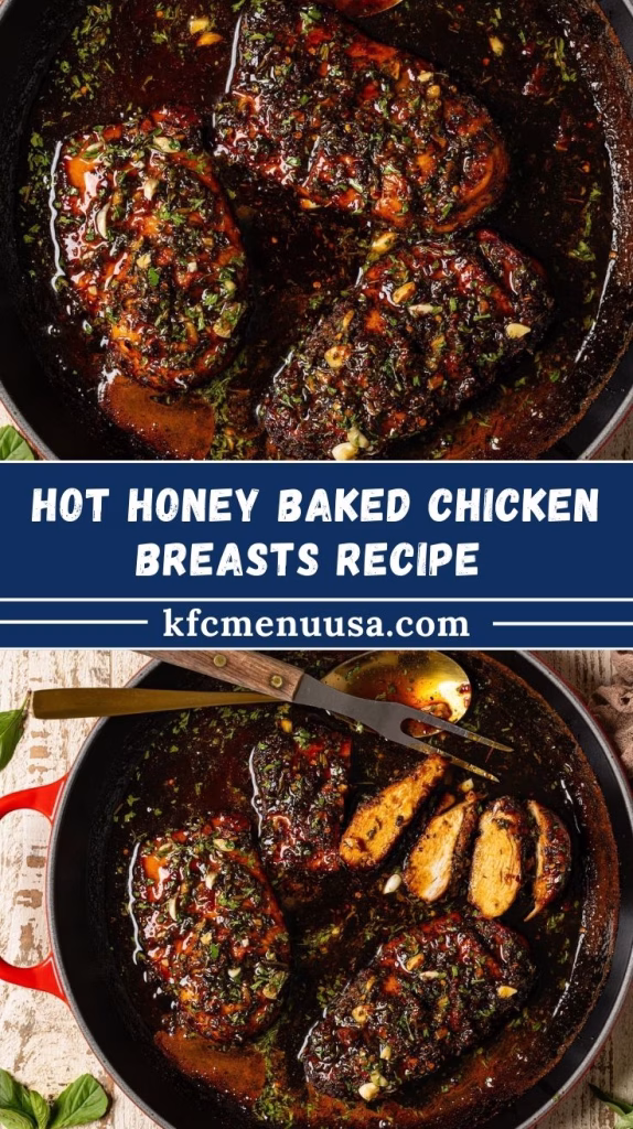 Hot Honey Baked Chicken Breasts Recipe