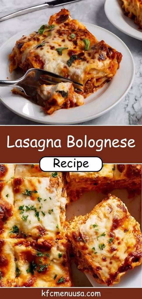 Lasagna Bolognese Recipe