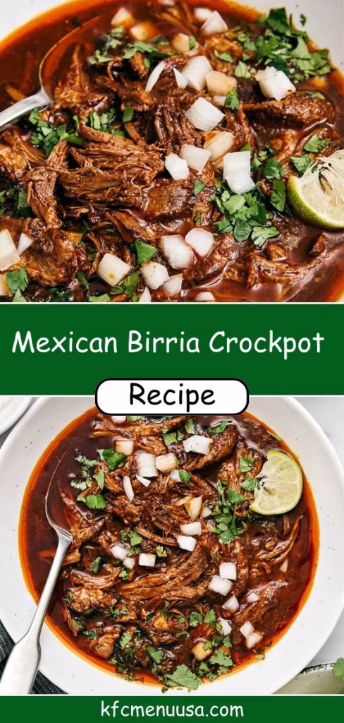 Mexican Birria Crockpot Recipe