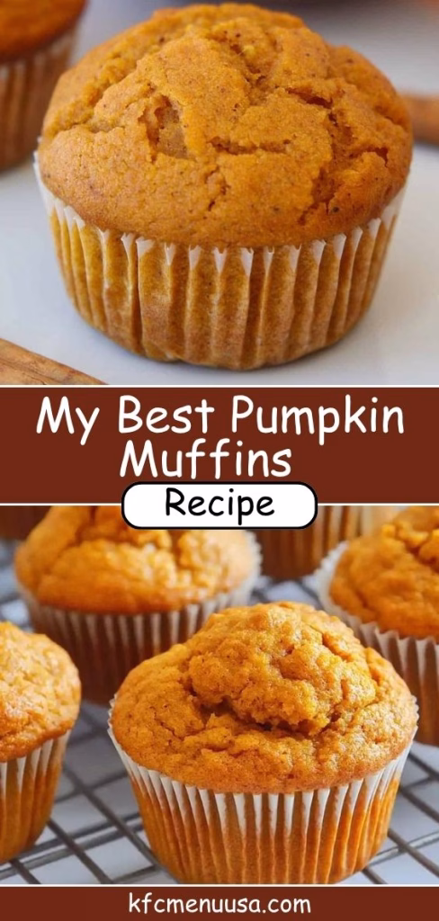 My Best Pumpkin Muffins Recipe