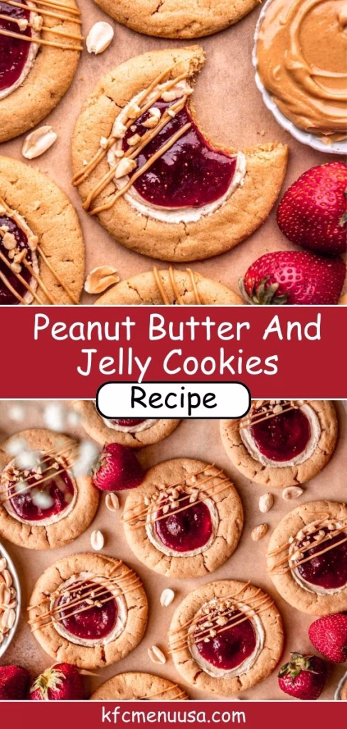 Peanut Butter And Jelly Cookies Recipe