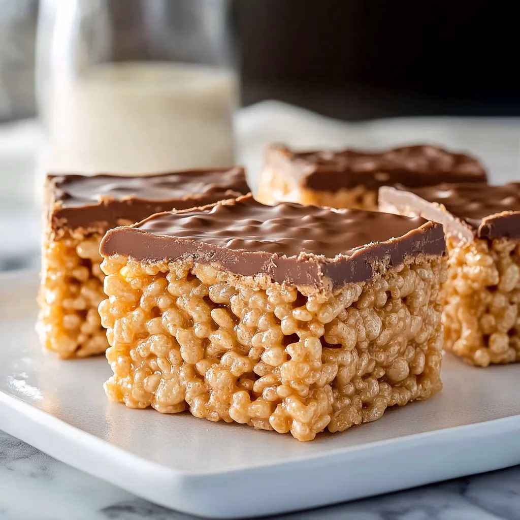 Peanut Butter Rice Krispie Treats Recipe
