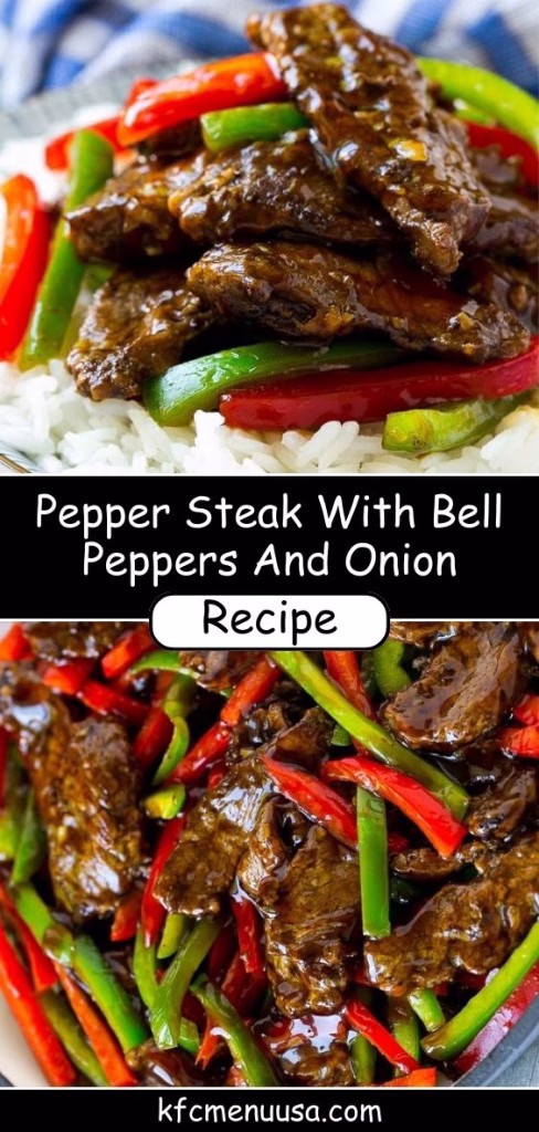 Pepper Steak With Bell Peppers And Onion Recipe