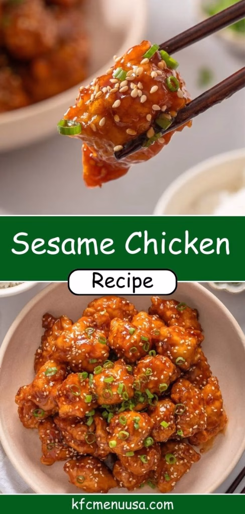 Sesame Chicken Recipe