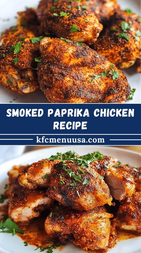 Smoked Paprika Chicken Recipe