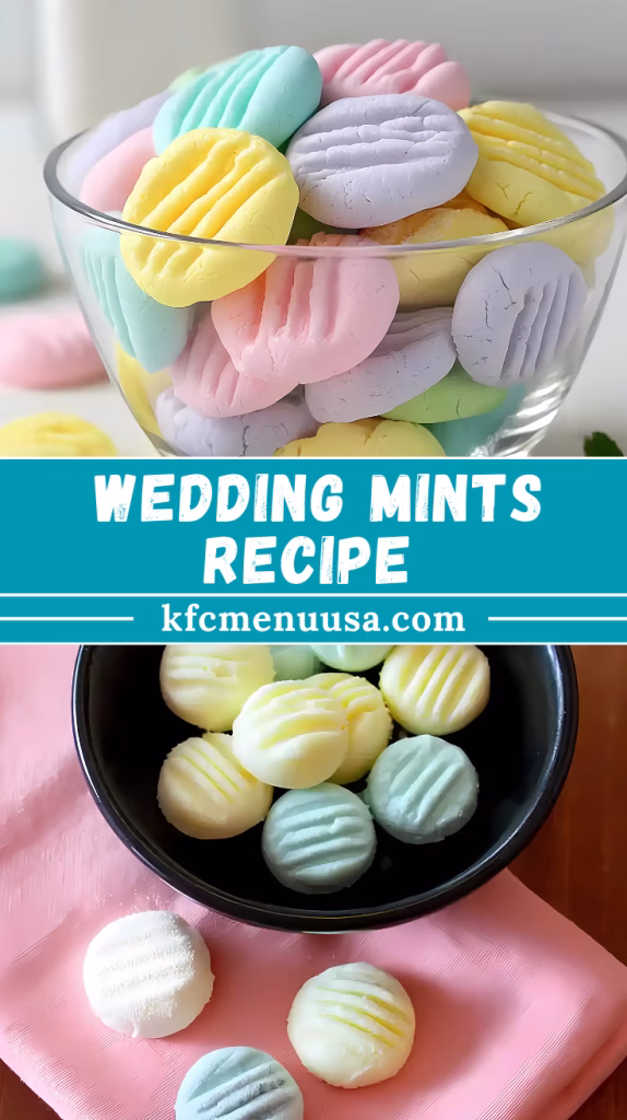 Wedding Mints Recipe