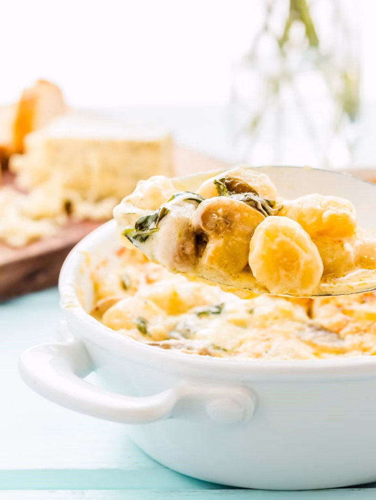 Easy Cheesy Gnocchi Casserole Recipe