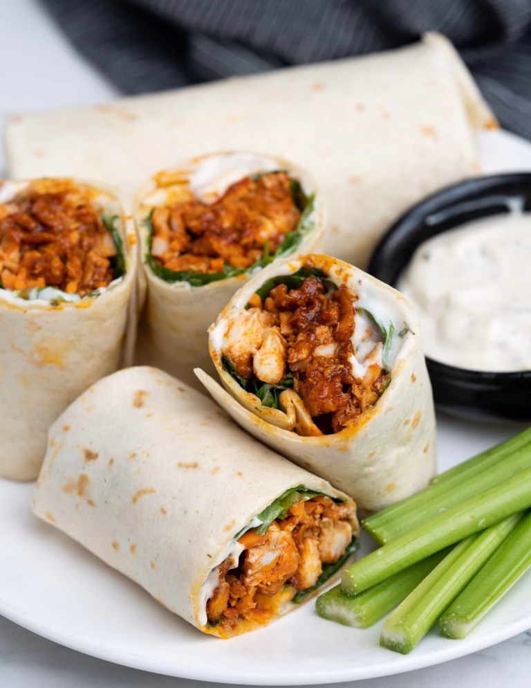Spicy Buffalo Chicken Wraps Recipe