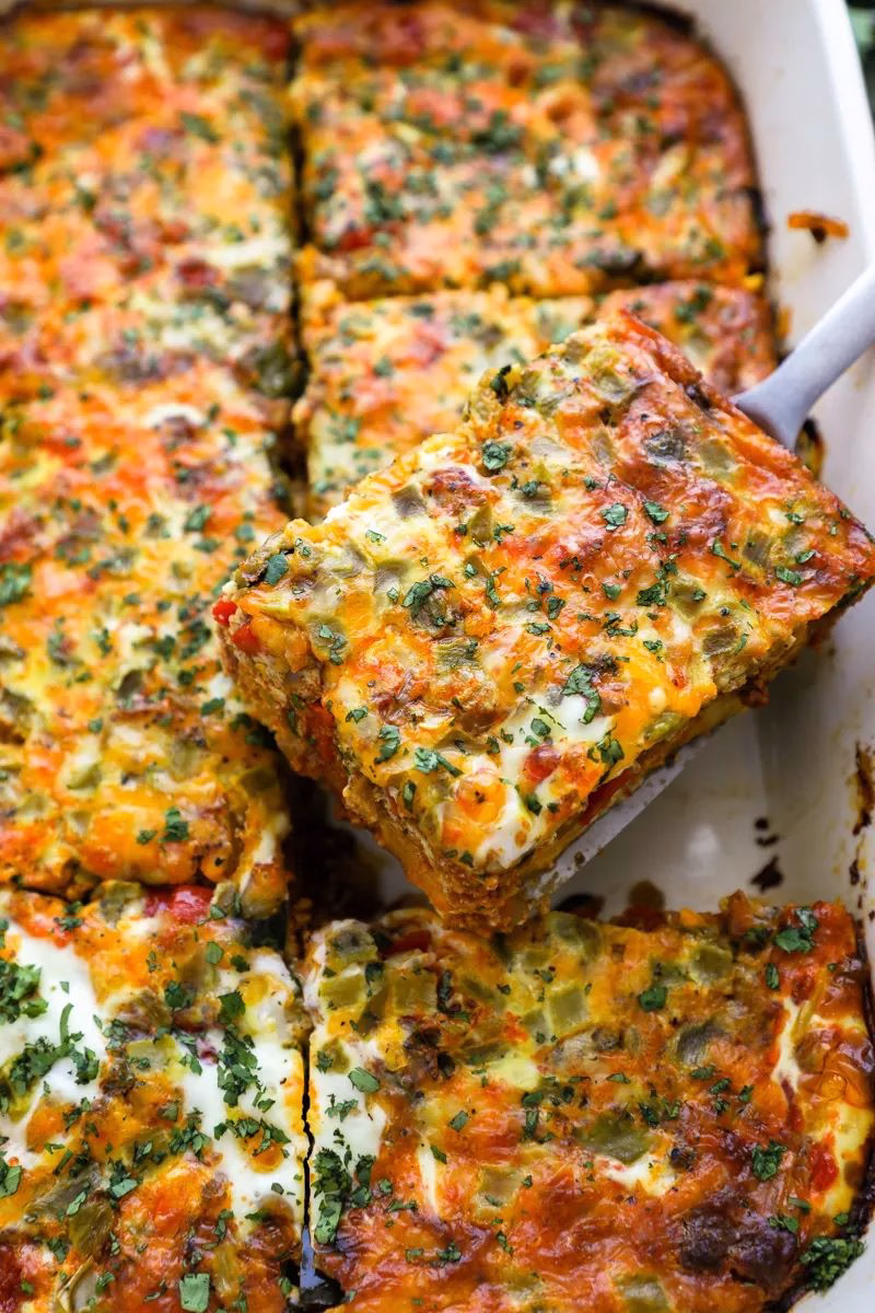 Chorizo Potato Egg Casserole Recipe