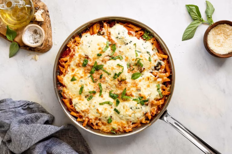 Baked Sausage Ricotta Pasta Recipe