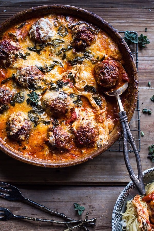 Simple Baked Italian Oregano Meatballs Recipe