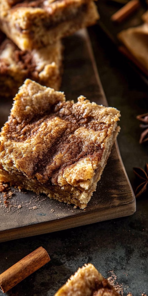 Snickerdoodle Blondies Recipe