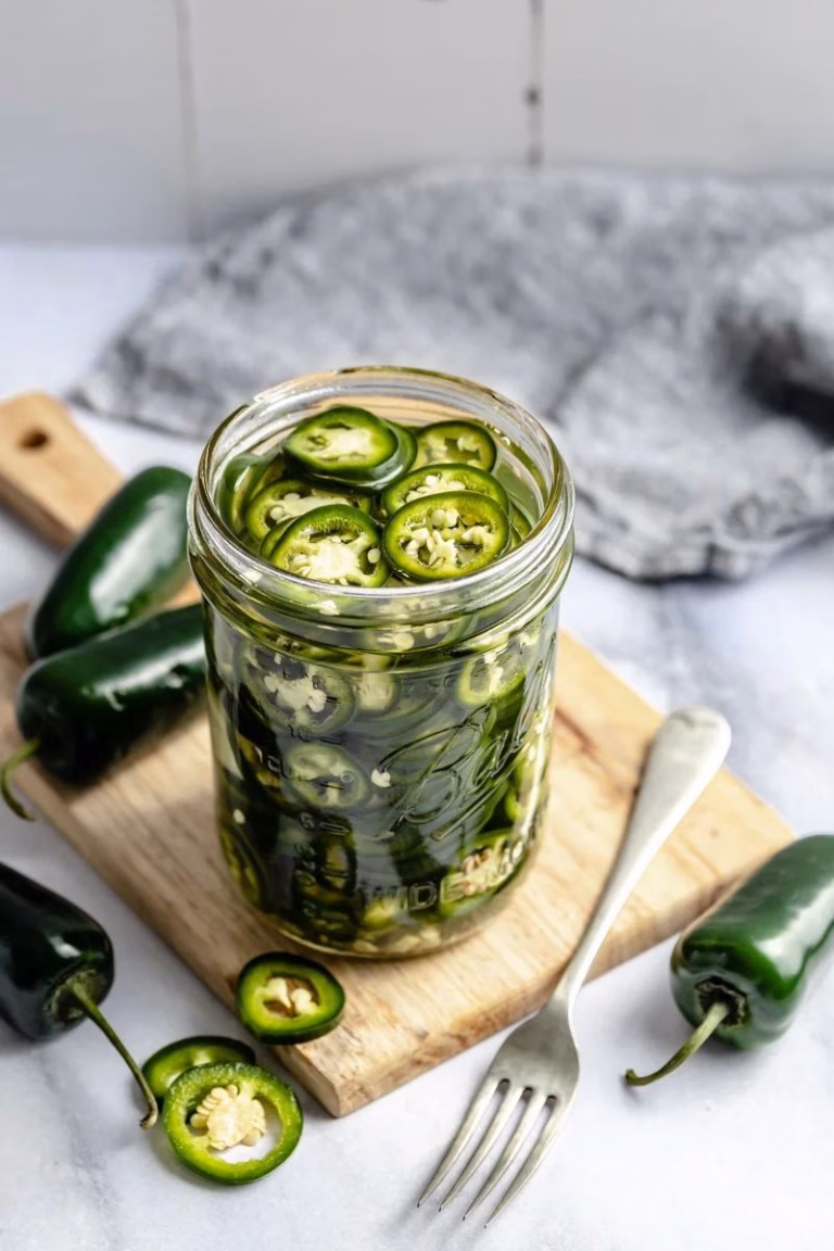 Easy Homemade Quick Pickled Jalapenos Recipe