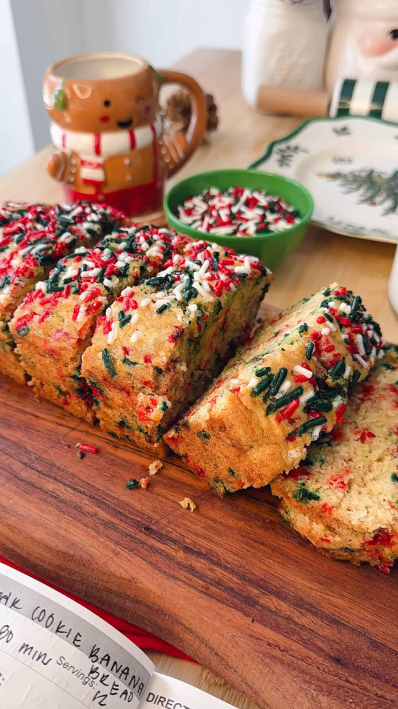 sugar cookie banana bread