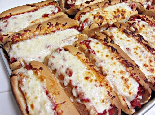 Oven Baked Meatball Sandwiches Recipe