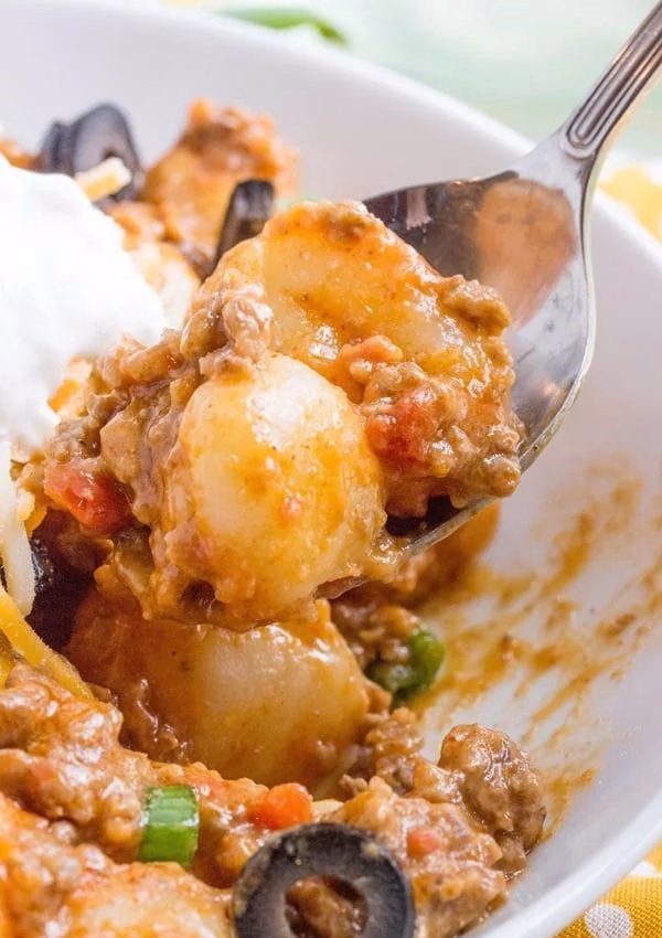 One Pot Taco Gnocchi Recipe