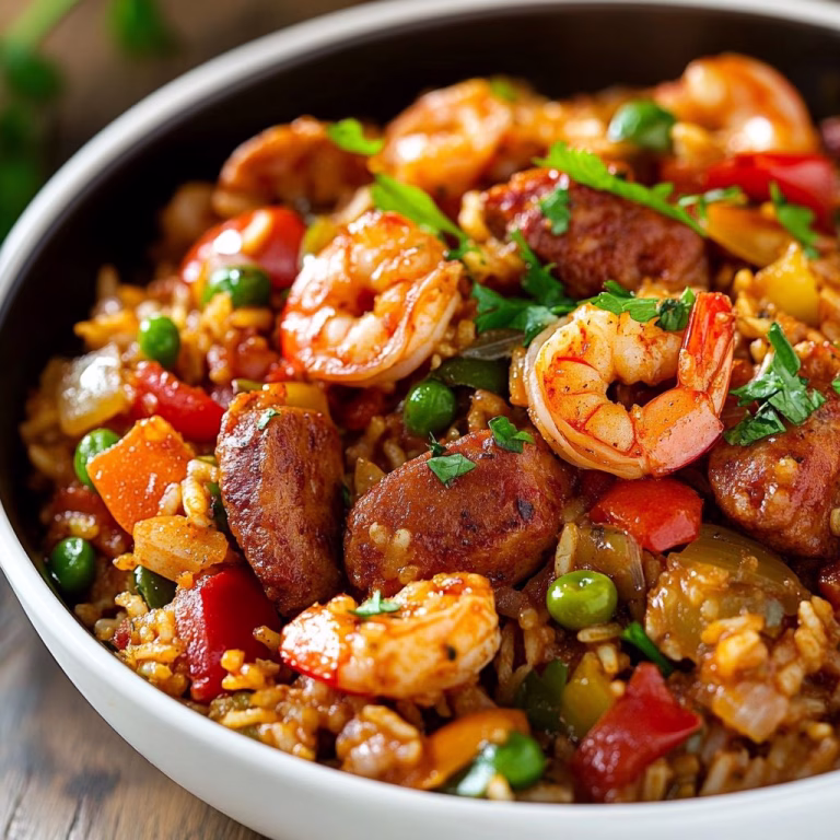 Easy One Pot Jambalaya with Creole Seasoning Recipe