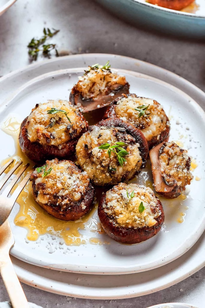 Easy Cheesy Mushroom Recipe