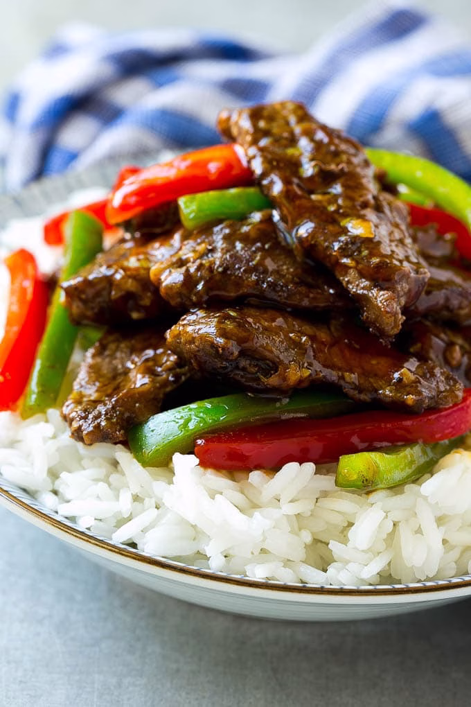 Pepper Steak With Bell Peppers And Onion Recipe