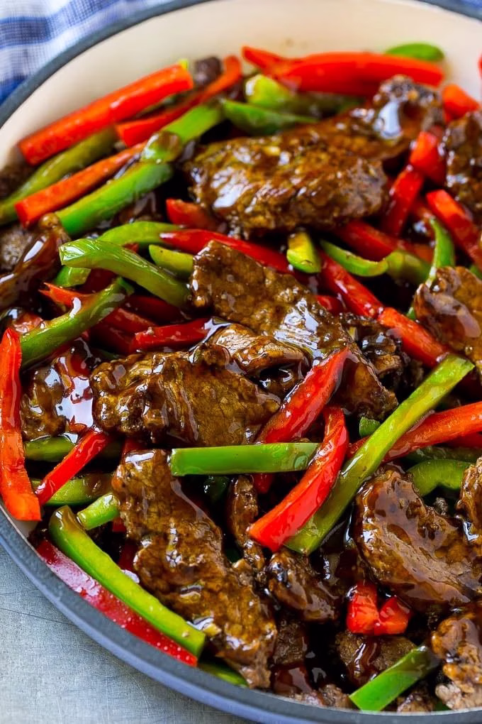 Pepper Steak With Bell Peppers And Onion Recipe