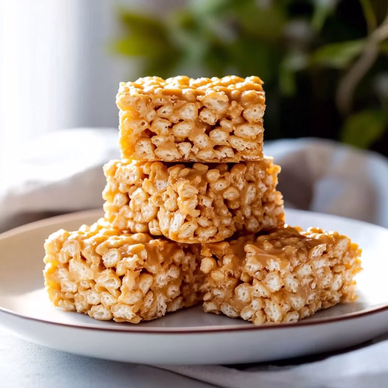Peanut Butter Rice Krispie Treats Recipe