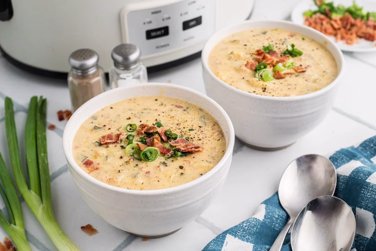 Crock Pot Crack Potato Soup Recipe