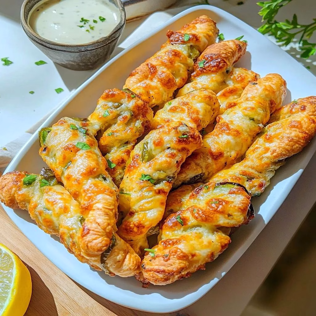 Jalapeno Cheddar Pretzel Twists Recipe