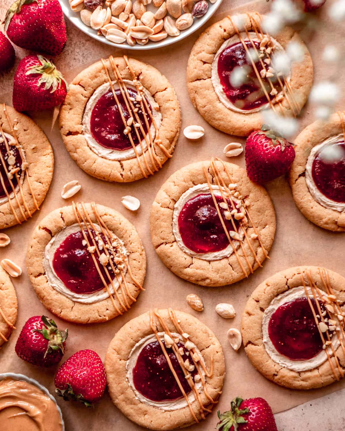 Peanut Butter And Jelly Cookies Recipe