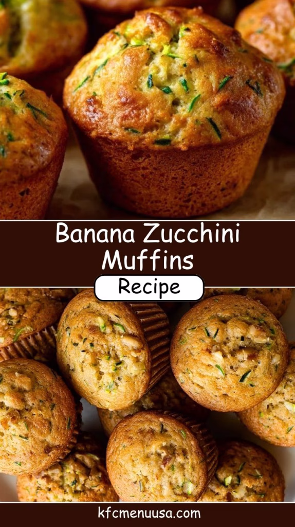 Banana Zucchini Muffins Recipe
