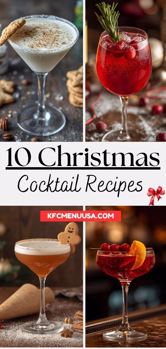 Christmas Cocktail Recipes