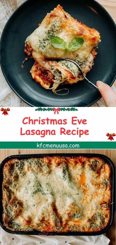 Christmas Eve Lasagna Recipe