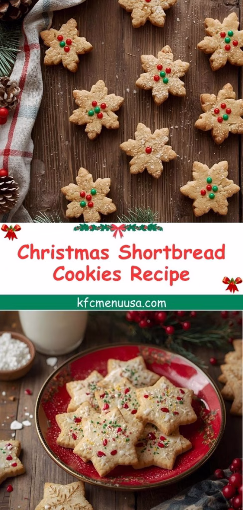 Christmas Shortbread Cookies Recipe