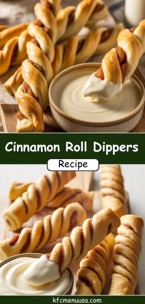 Cinnamon Roll Dippers Recipe