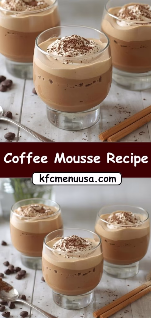 Coffee Mousse Recipe