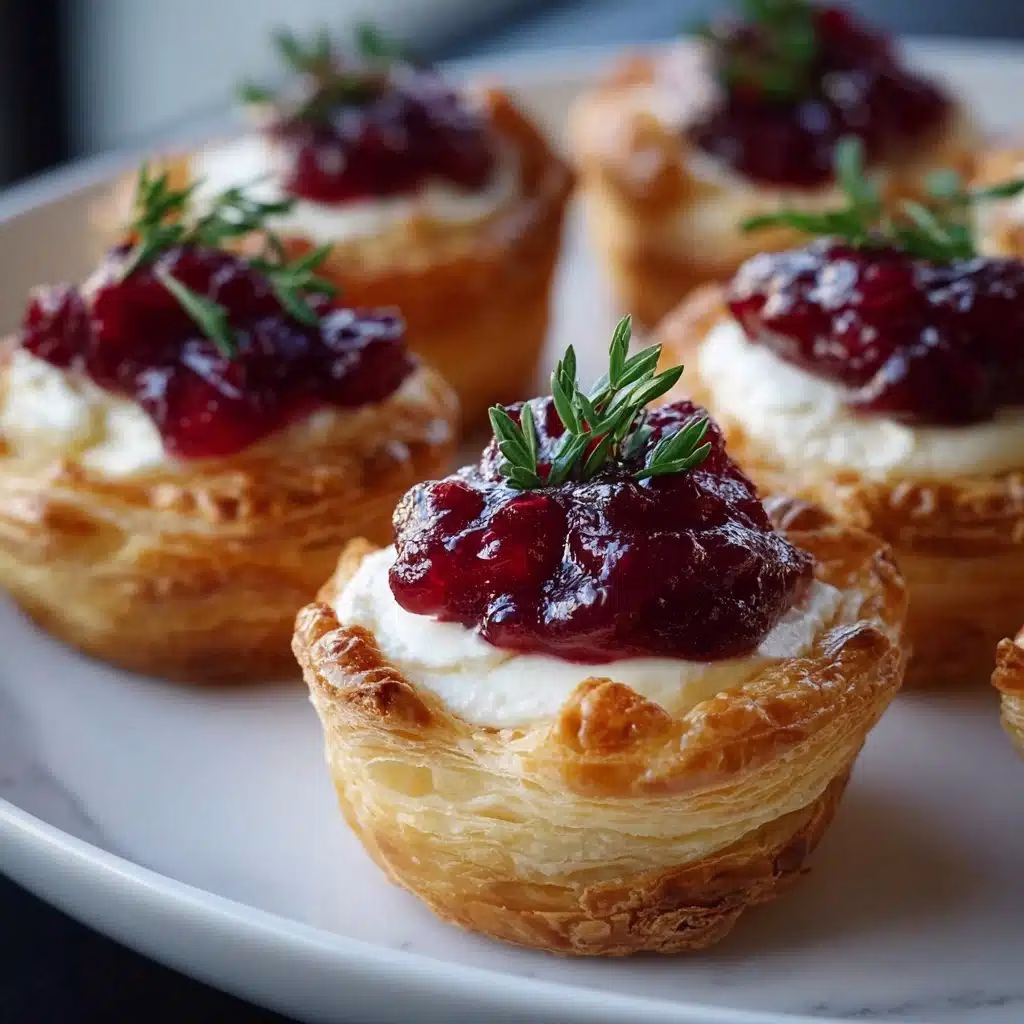 Cranberry Brie Bites Recipe
