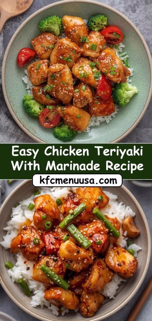 Easy Chicken Teriyaki with Marinade Recipe