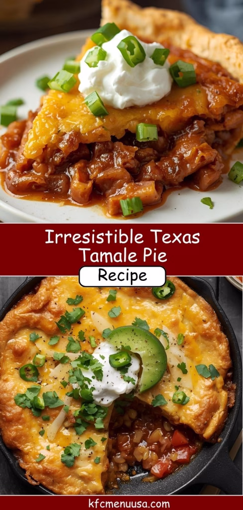 Irresistible Texas Tamale Pie Recipe