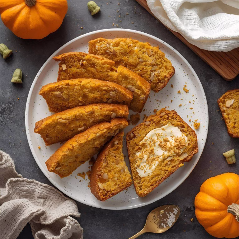 Pumpkin Cream Cheese Bread Recipe