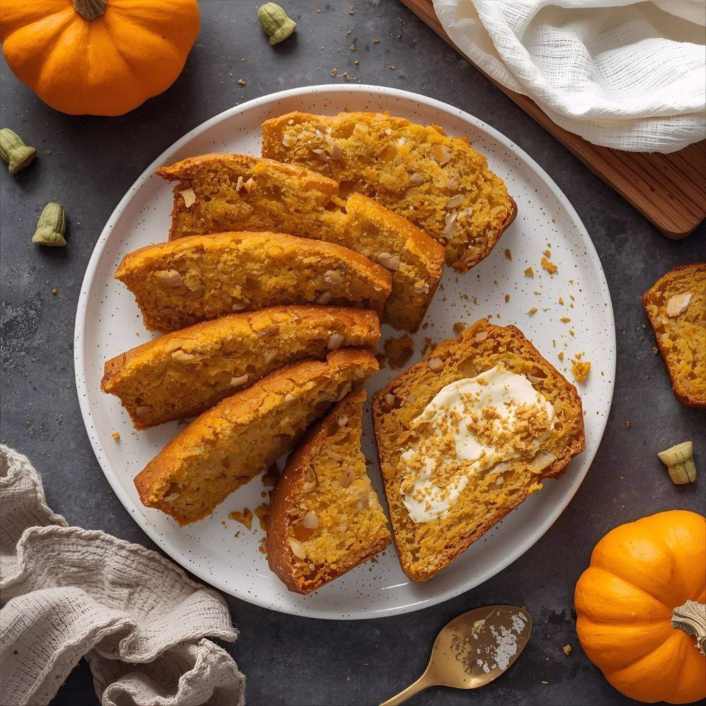 Pumpkin Cream Cheese Bread Recipe
