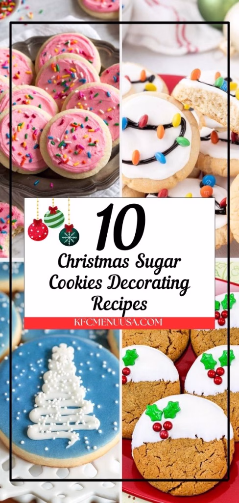 christmas sugar cookies decorating recipes