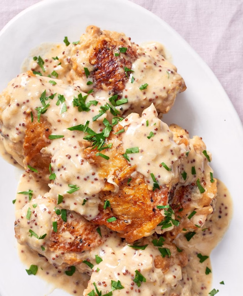 French Mustard Chicken Recipe