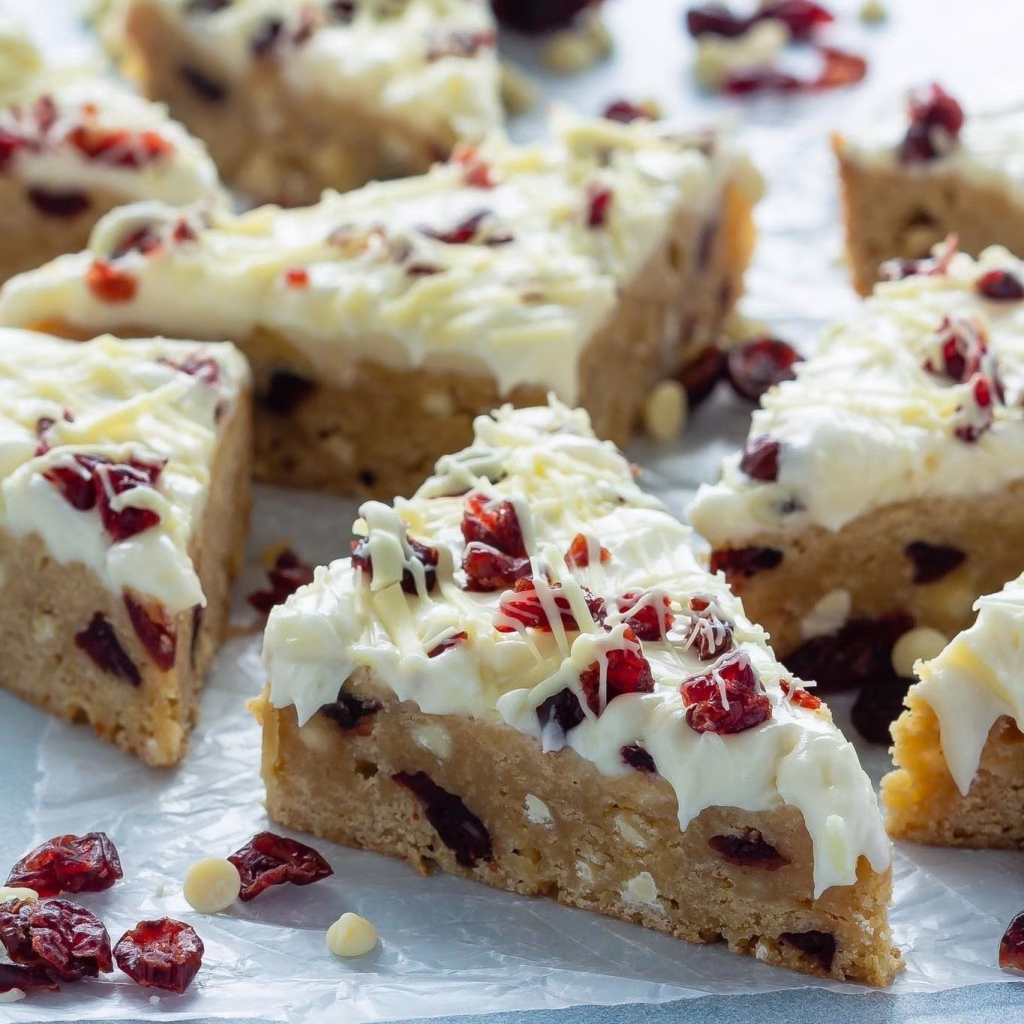 Cranberry Bliss Bars