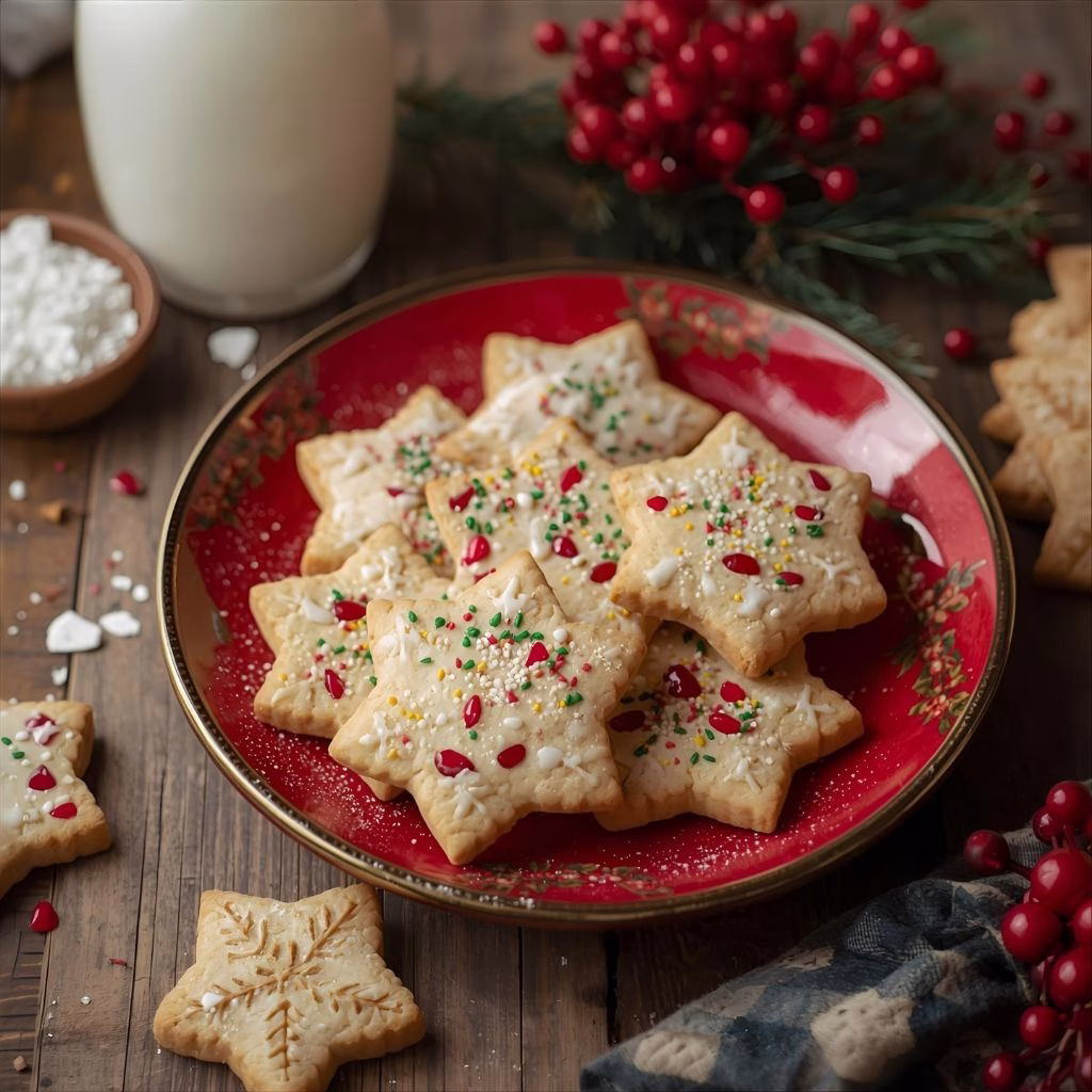 Christmas Shortbread Cookies Recipe