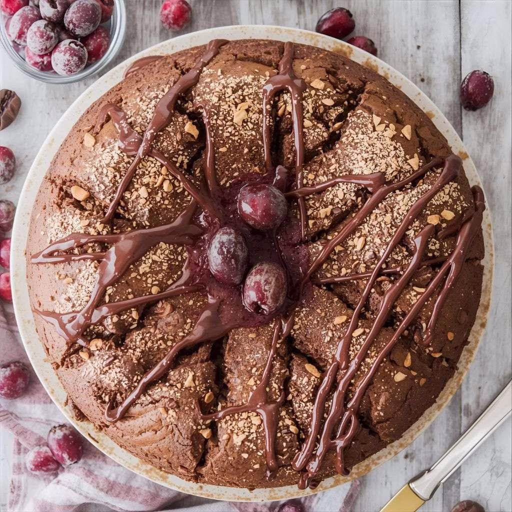 Cranberry Chocolate Coffee Cake
