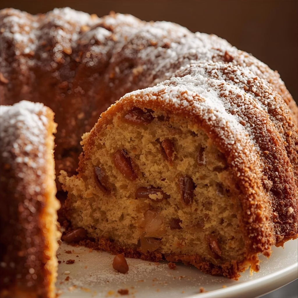 Cinnamon-Pecan Streusel Coffee Cake