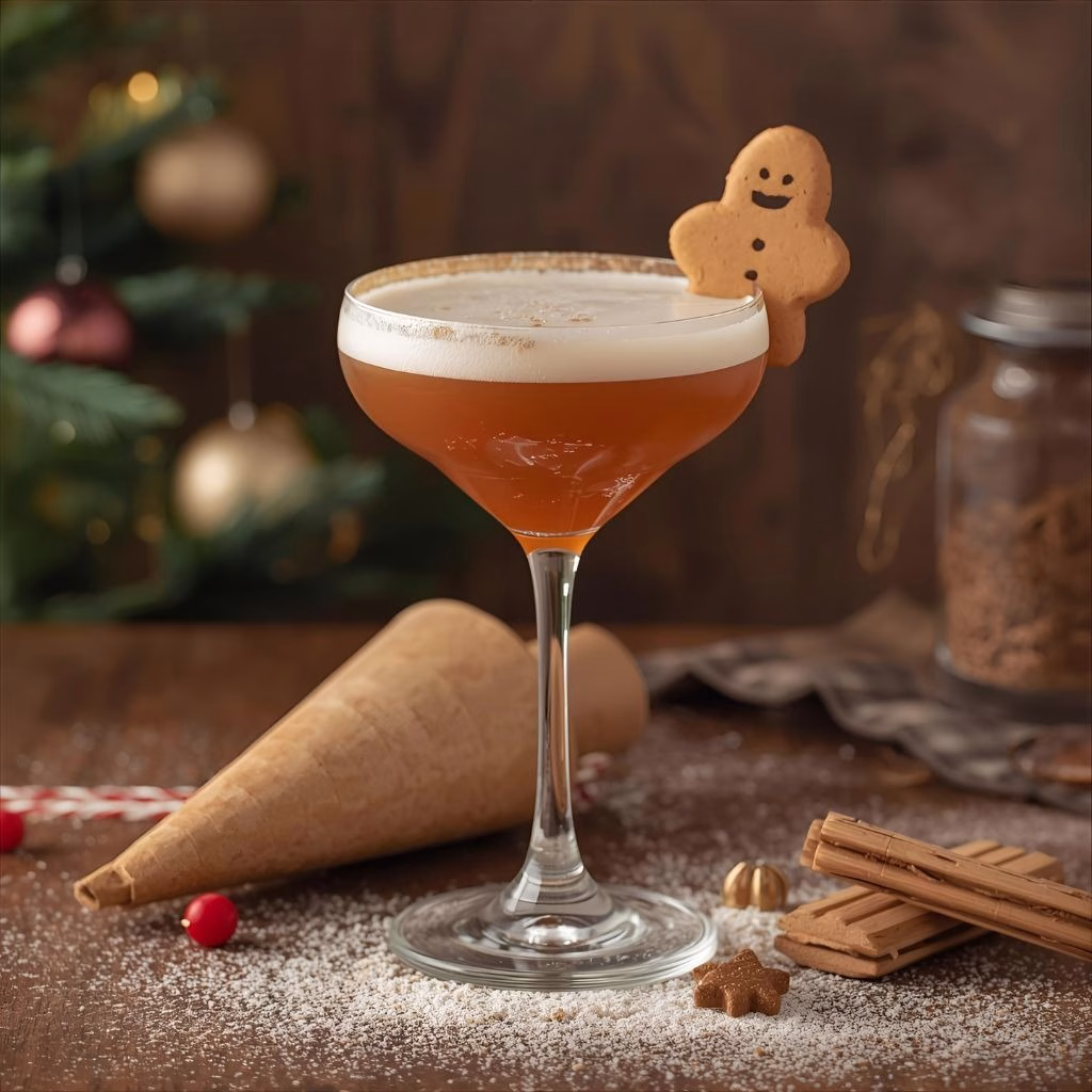The Perfect Gingerbread Martini
